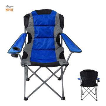 Ultra Lightweight Collapsible Quad luxury padded camping chair foldable chair outdoor